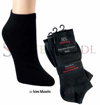 Sneaker Socken | RS Harmony | schwarz